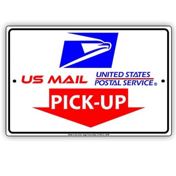 NOTIFICATION: USPS pickup